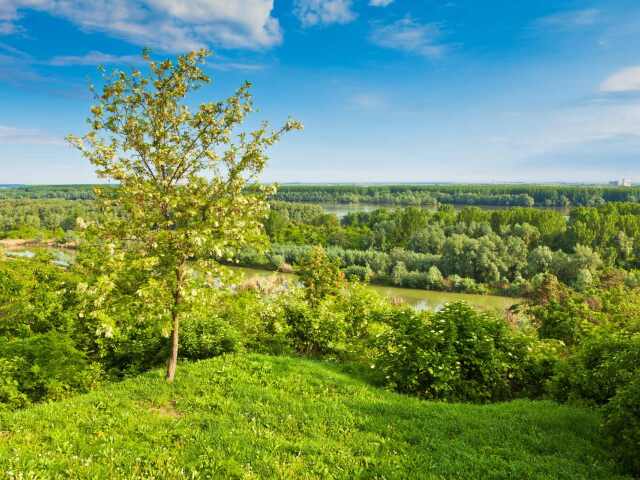 krajina, slepé rameno