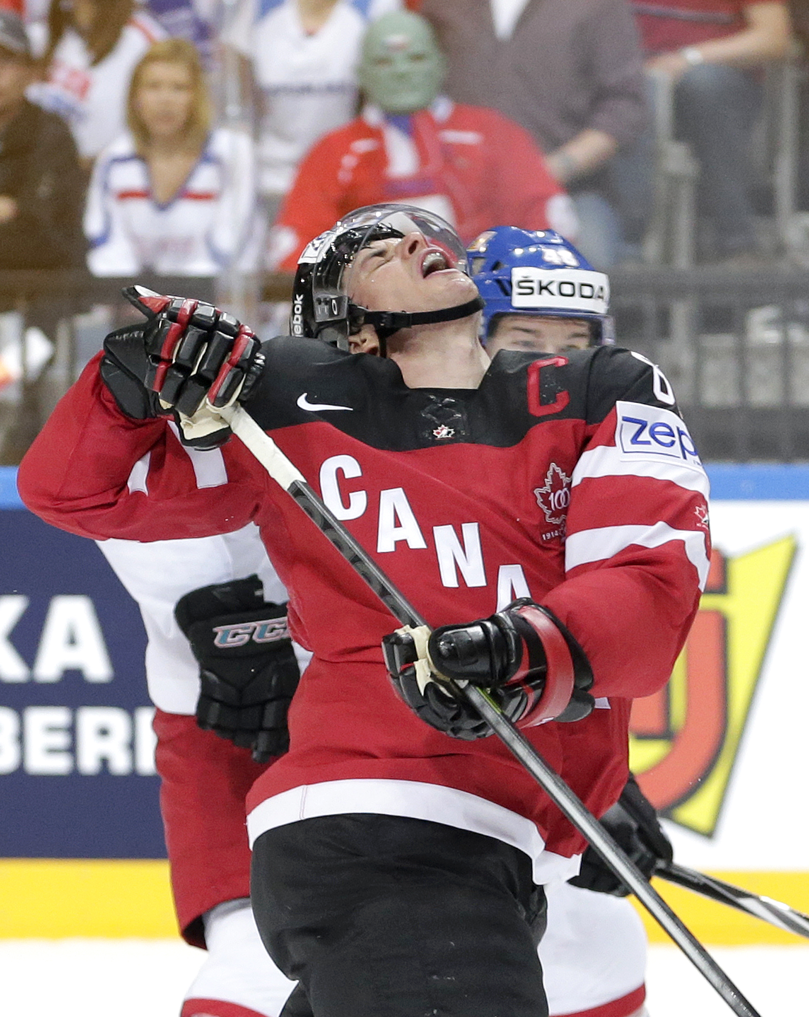 Kapitán Kanady Sidney Crosby bol jednou z najväčších hviezd šampionátu v Česku 2015.