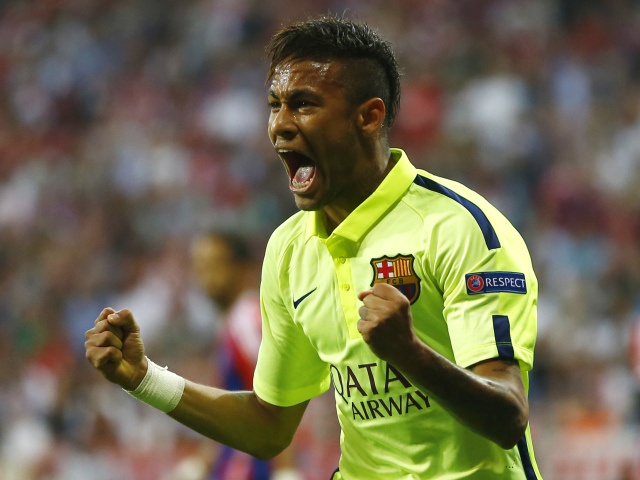 Neymar, FC Barcelona, radosť