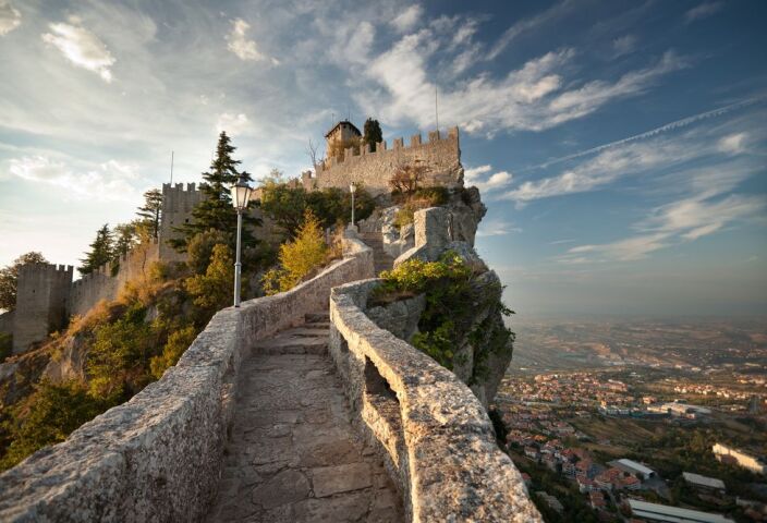 San Maríno, Rocca della Guaita, hrad
