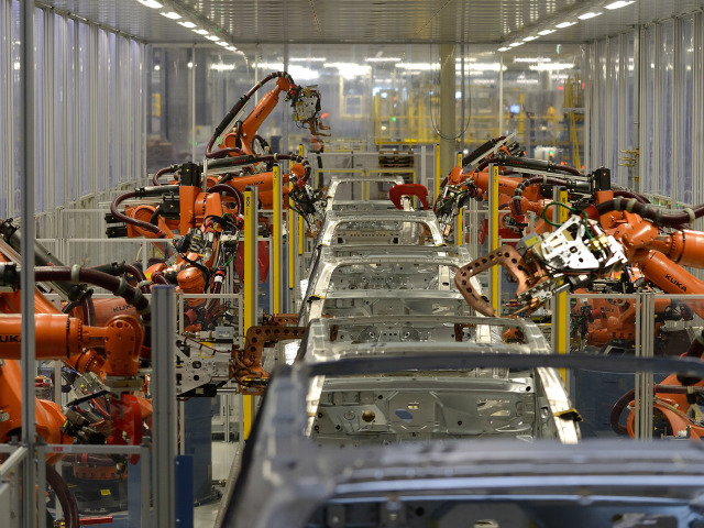 Volkswagen, karosáreň, Audi Q7, roboty