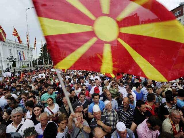 macedónsko, protesty