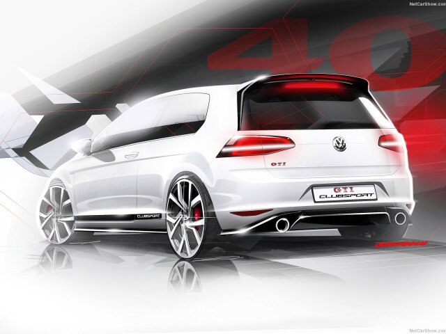 VW Golf GTI Clubsport Concept - 2015