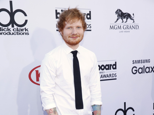 Hudobník a spevák Ed Sheeran nechýbal.