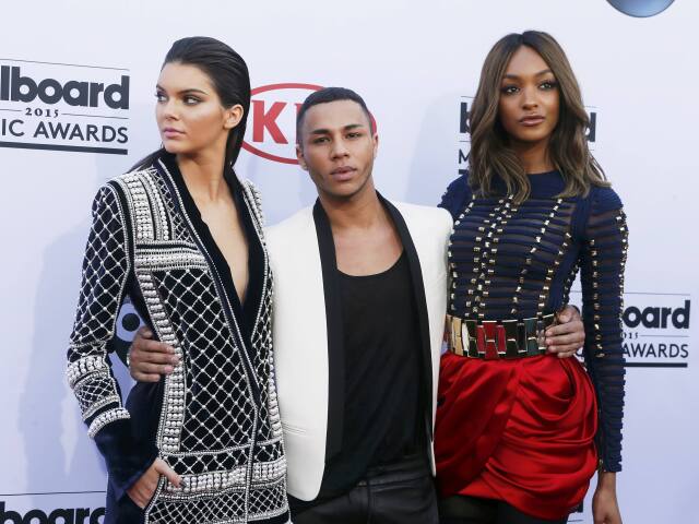 Kendall Jenner, Olivier Rousteing, Jourdan Dunn