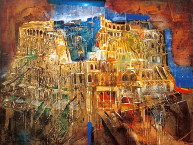 pavle Babylon-135x165-olej na platne-1999