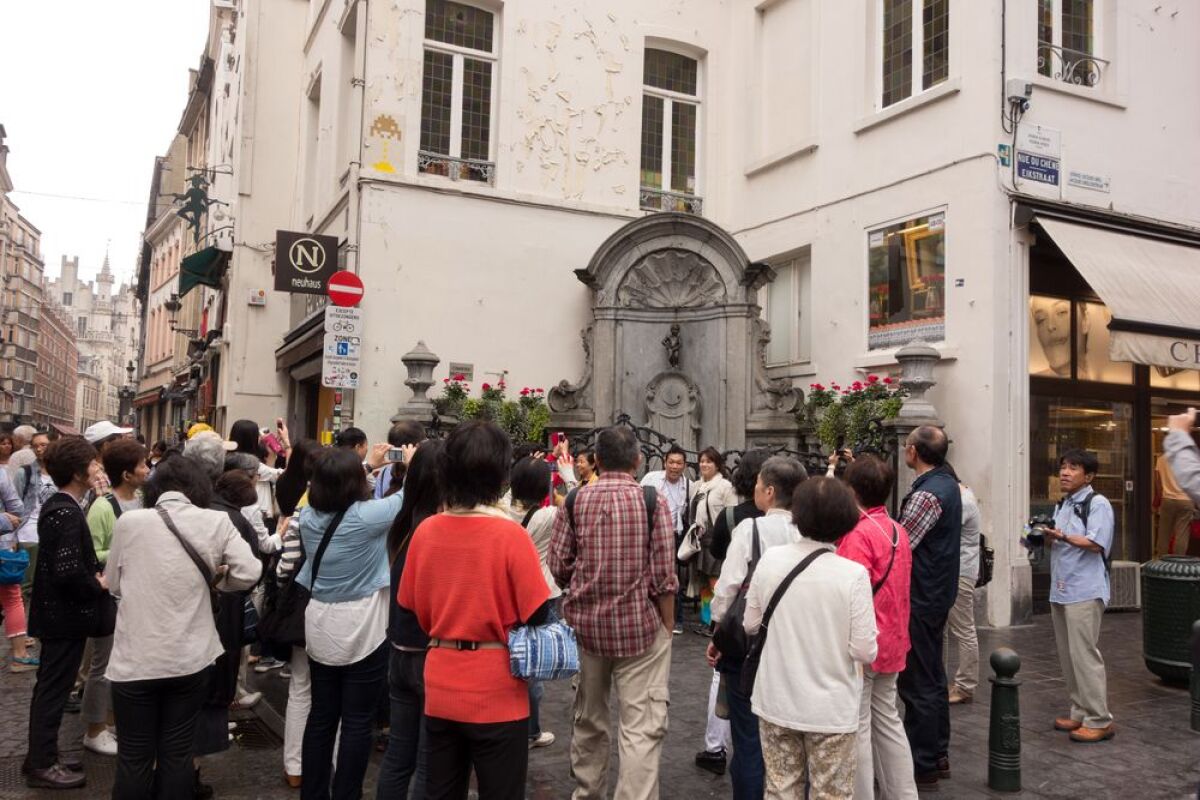 Manneken Pis, Brusel, Belgicko