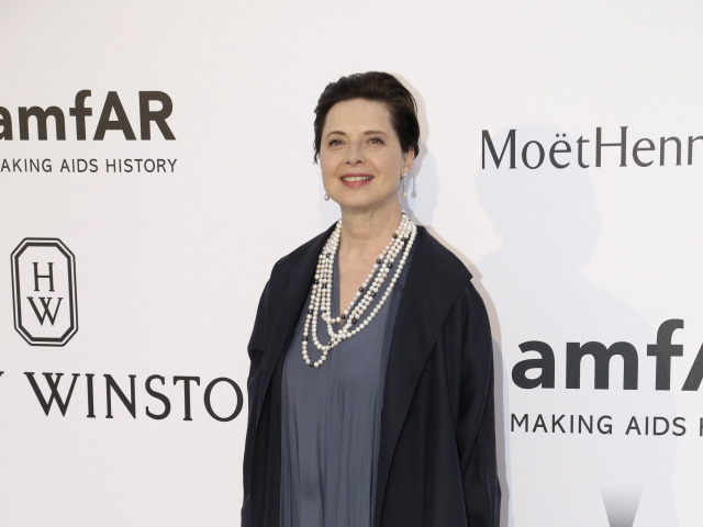 Herečka Isabella Rossellini.