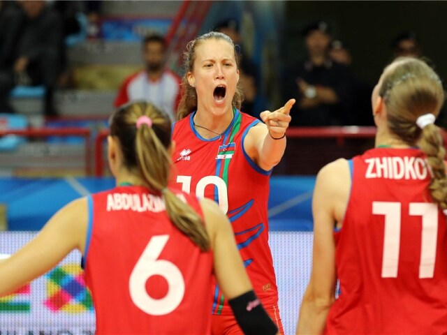 Jana Matiašovská-Agayevová , volejbal, azerbajdžán