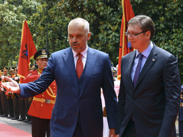 Aleksandar Vučič, Edi Rama