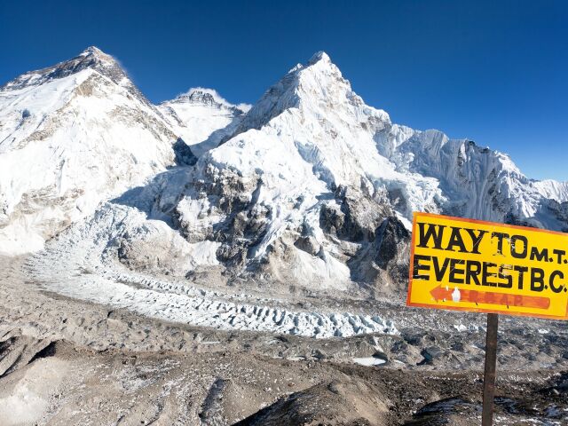 Himaláje, ľadovec, pohorie, Everest