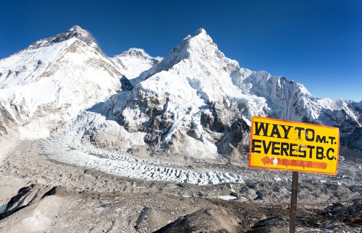 Himaláje, ľadovec, pohorie, Everest