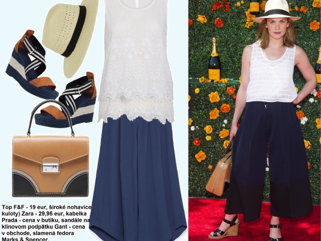 Ruth Wilson - letný look - inšpirácia