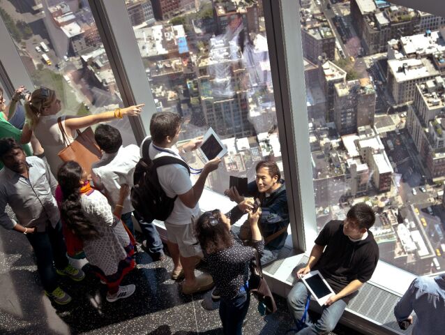 New York, One World Observatory, One World Trade Centre, WTC, vyhliadková plošina, Manhattan, Ground Zero