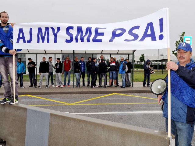 PSA, Peugeot, Citroën, protest