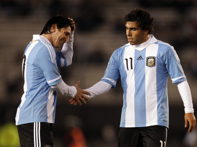Carlos Tévez, Lionel Messi