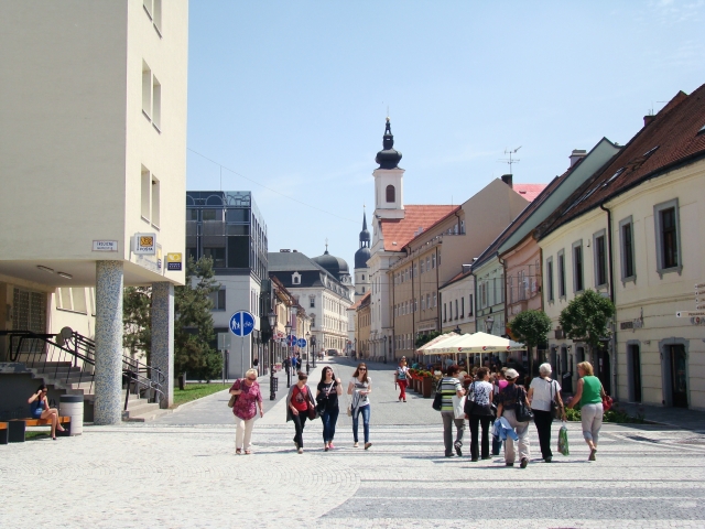 Trnava, pešia zóna