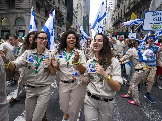 Izrael, pochod, New York