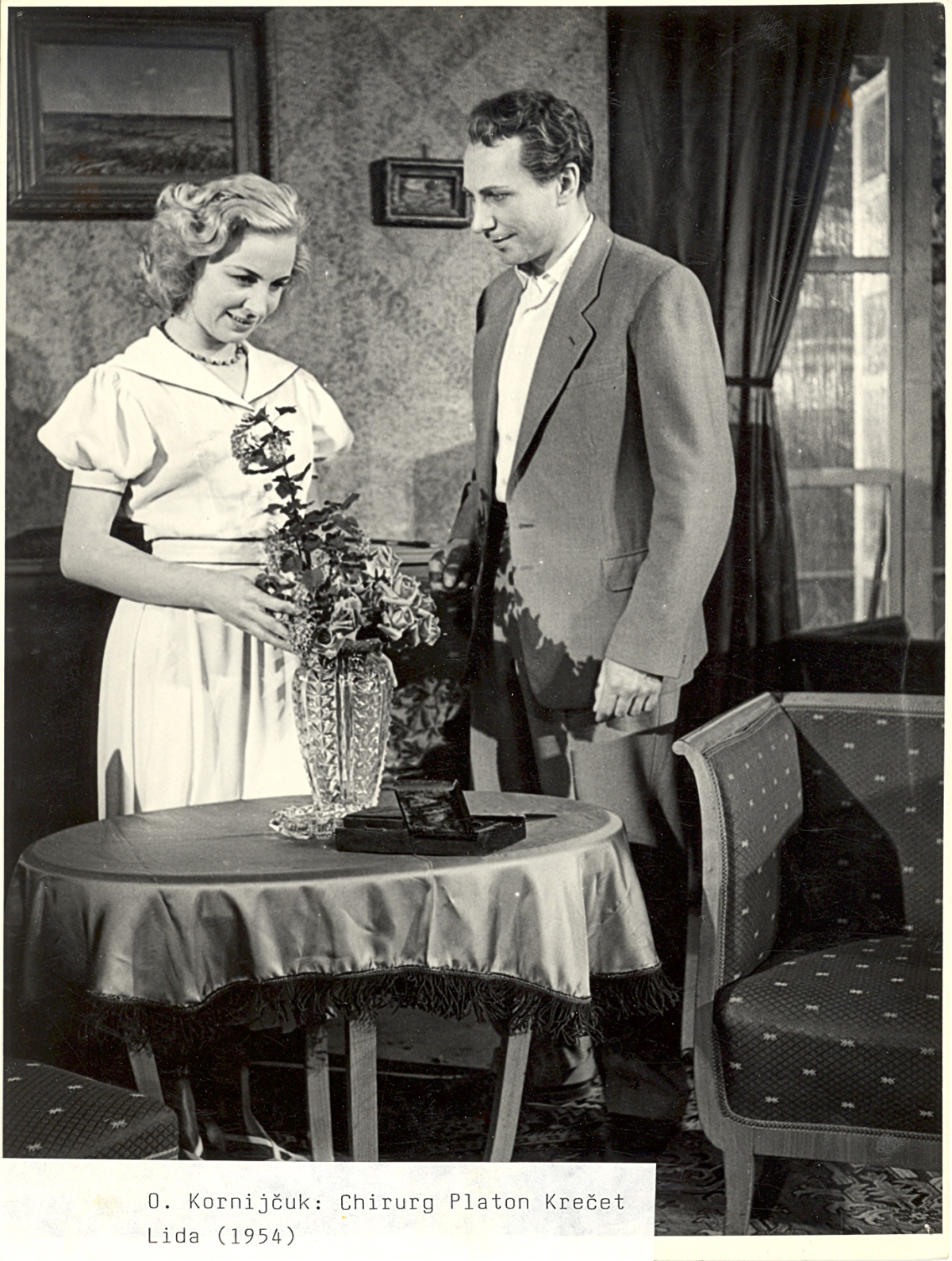 Popis na foto - Maria Kralovicova  Ladislav Chudik