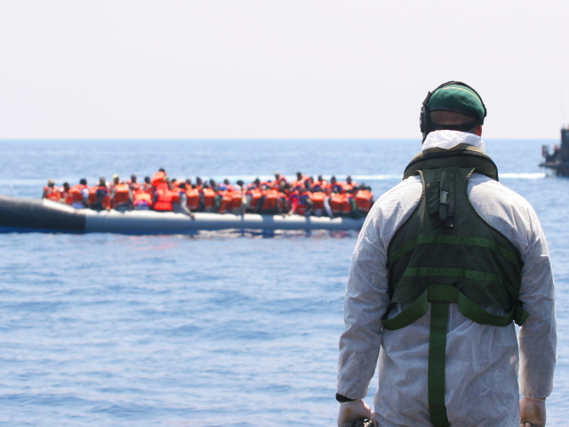 Taliansko, utečenci, migranti