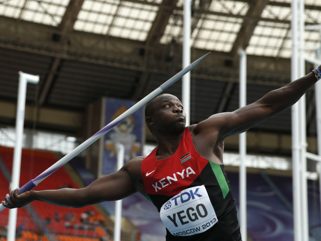 Julius Yego, hod oštepom