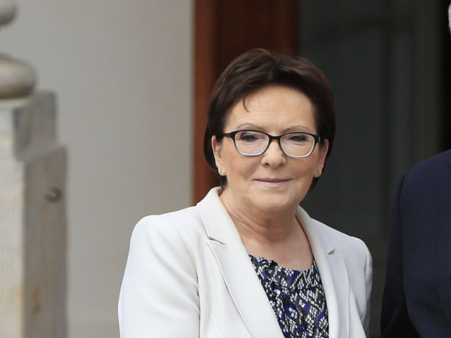 Poľsko, premiérka Ewa Kopaczová