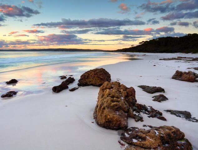 Pláž Hyams, Jervis Bay, Austrália