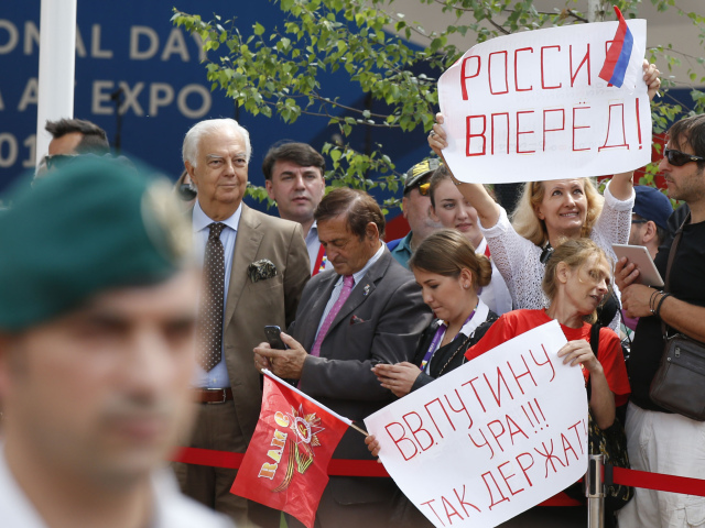 Putin, Taliansko, Expo 2015