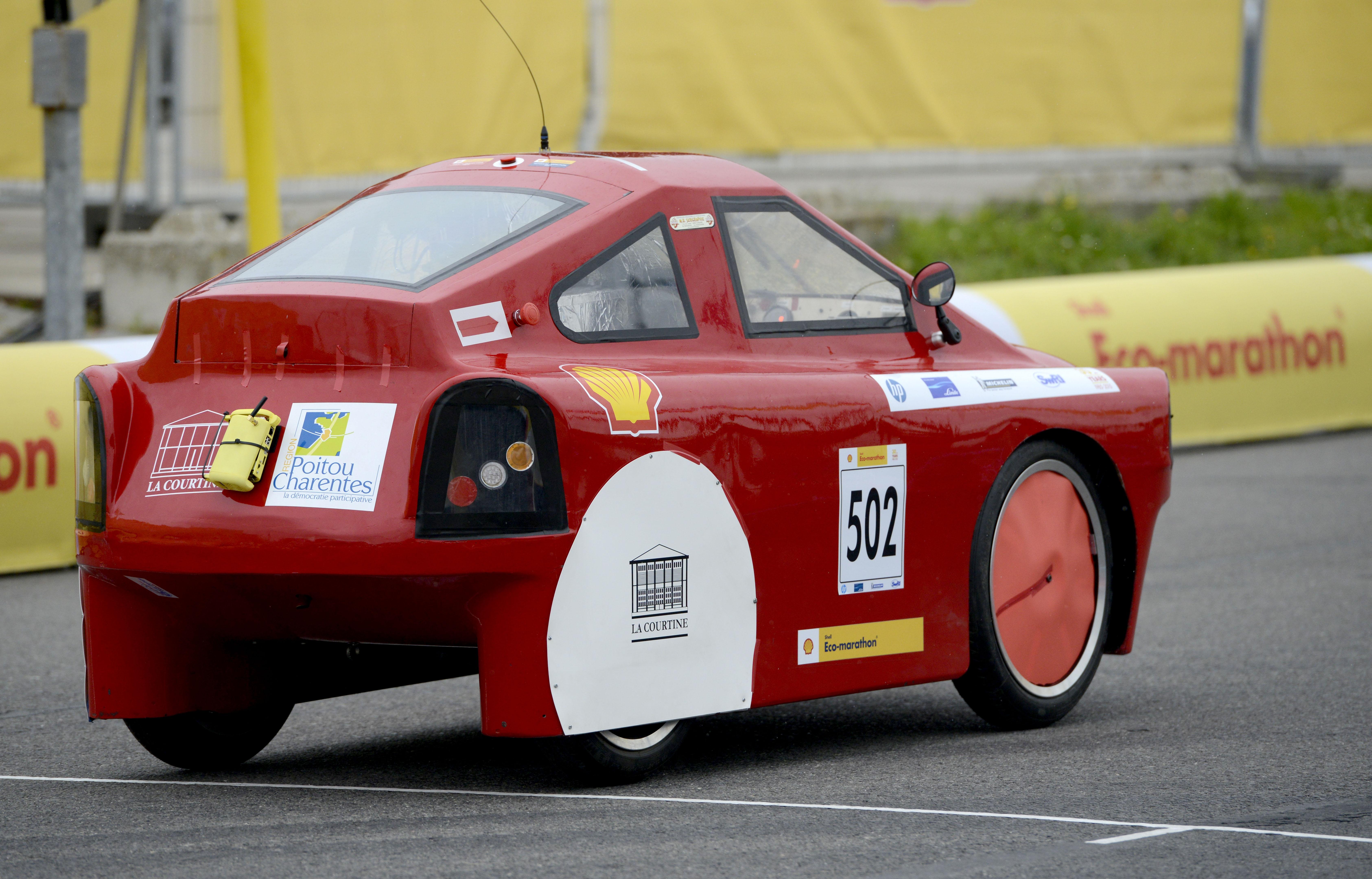 Víťazný francúzsky benzínový urban koncept z mesta Cognac zvládol 517,3 km/l.