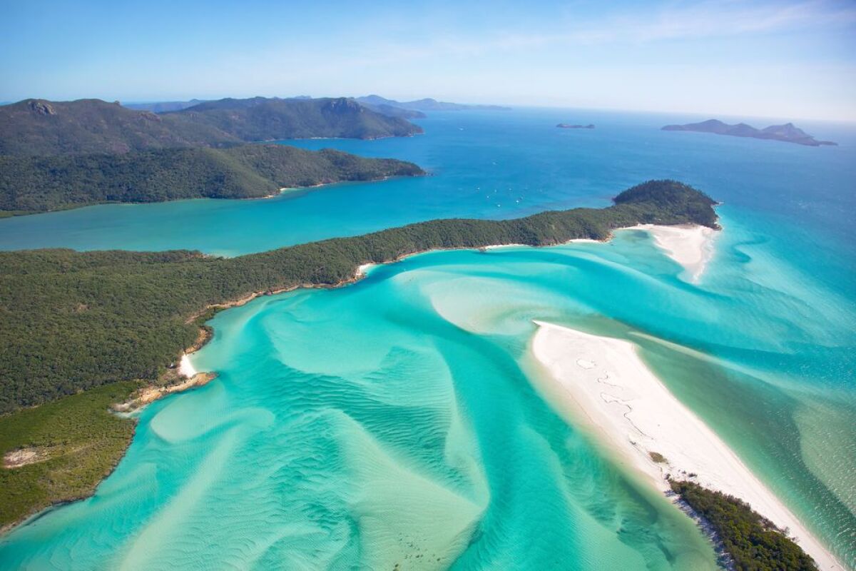 Pláž Whitehaven, Queensland, Austrália
