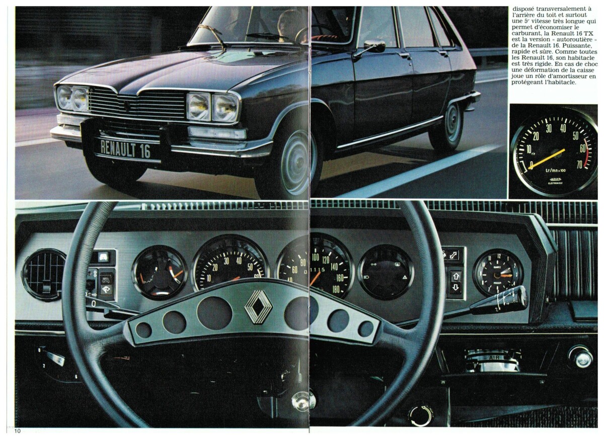 Renault 16 - história