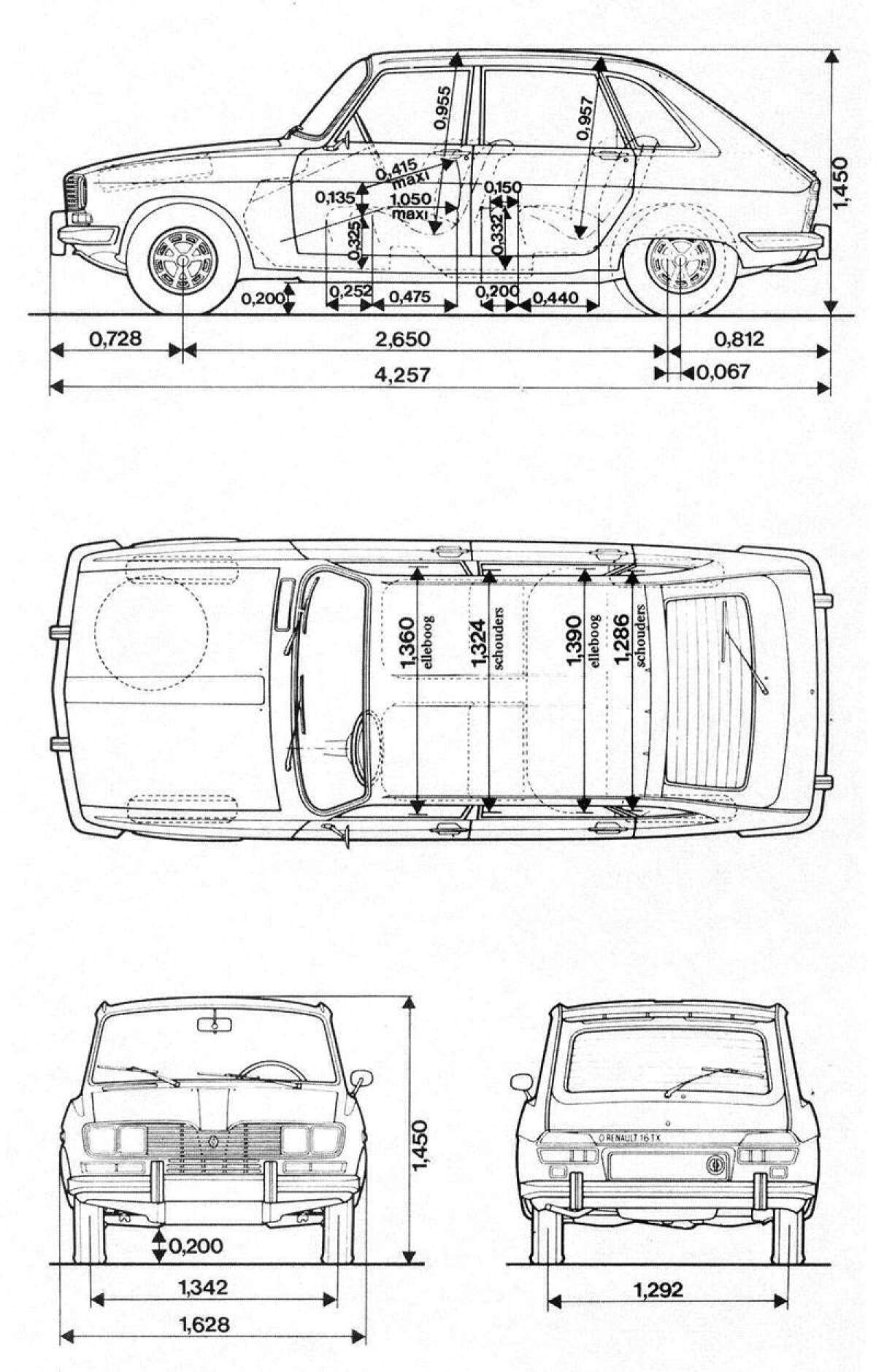 Renault 16 - história