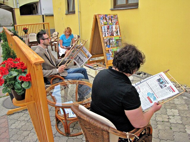 čitáreň, Trenčín