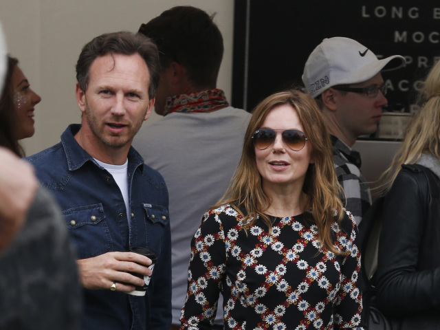 Geri Halliwell a Christian Horner