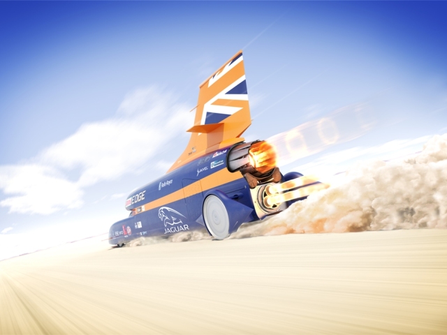 Bloodhound, rekord, auto