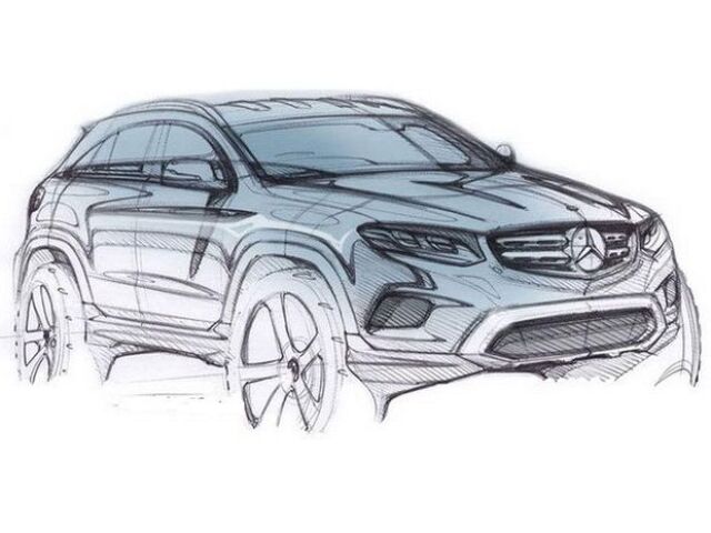 Mercedes-Benz GLC -2016 skica