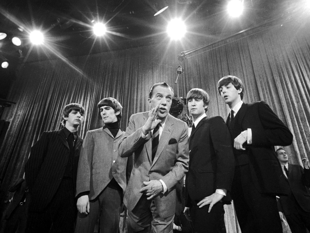 Skupina The Beatles zľava Ringo Starr, George Harrison, John Lennon a Paul McCartney.