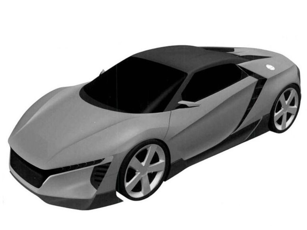 Honda S2000 - patentové snímky