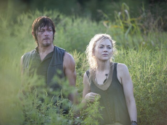 Norman Reedus a herečka Emily Kinney