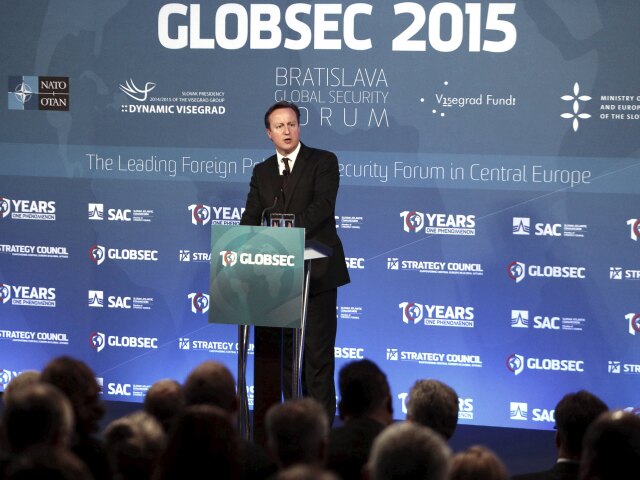 David Cameron, GLOBSEC
