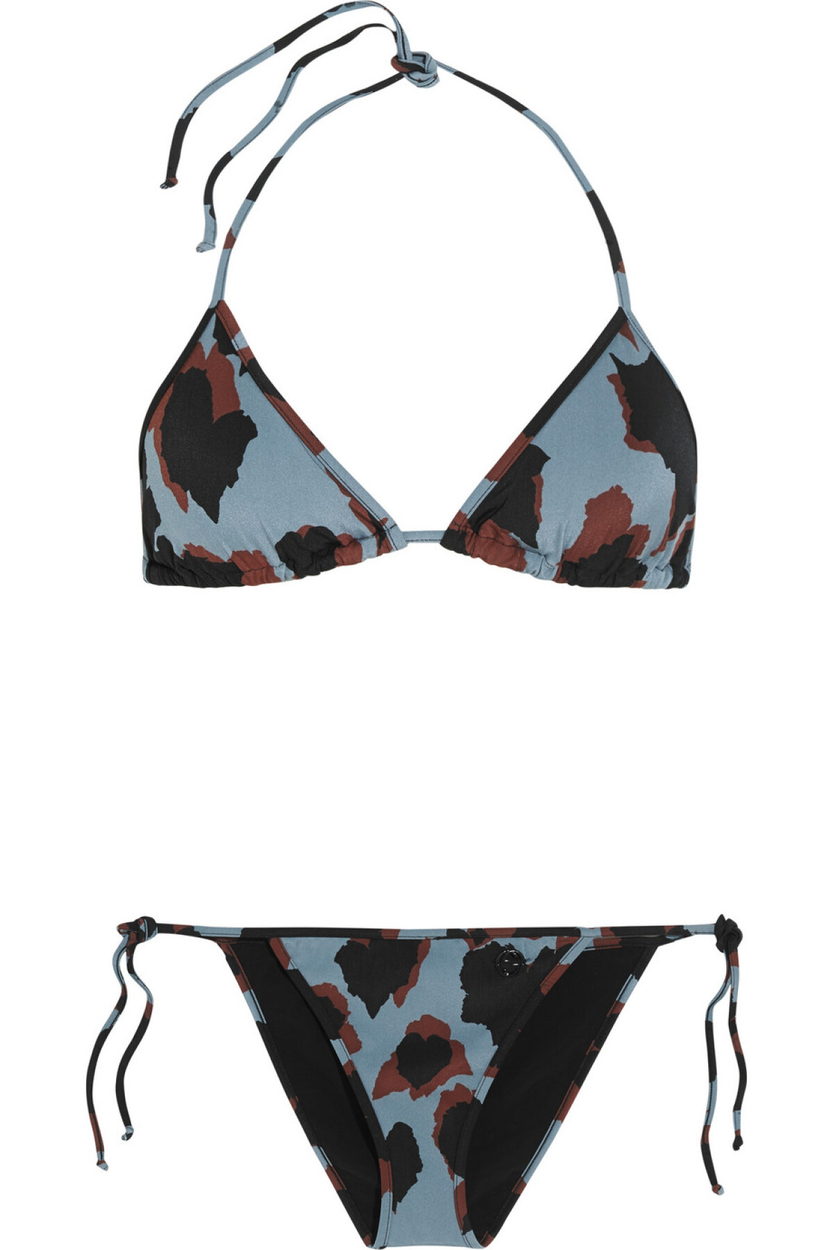 Dámske bikiny s potlačou - model Gucci.
