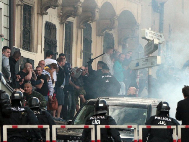 Bratislava, polícia, demonštrácia, utečenci