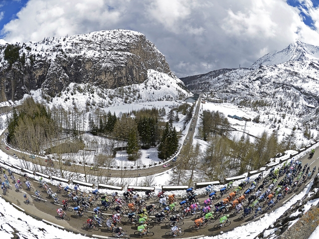 Col du Galibier, cyklistika