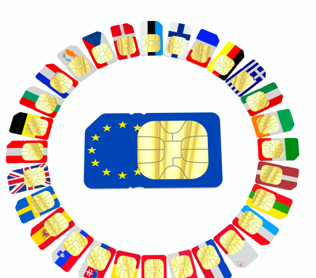 roaming, SIM, volania, dáta, európska únia, SIM karta, operátori, mobil