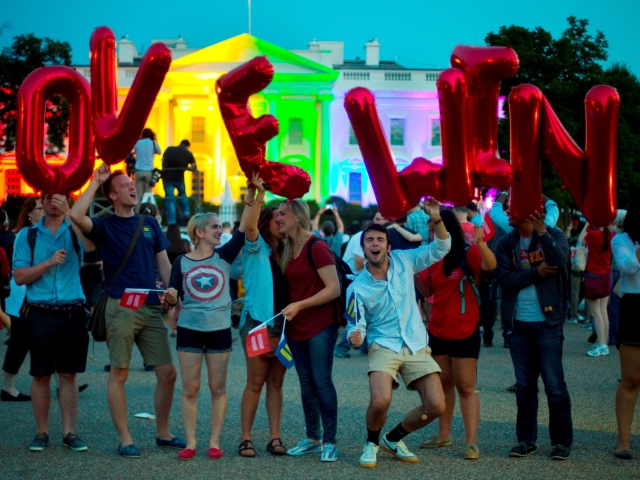 homosexuáli, USA, bIELY DOM