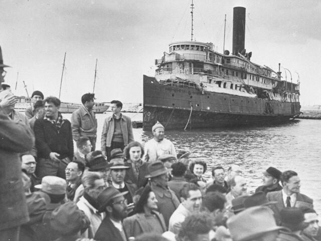 loď Exodus, židovskí utečenci