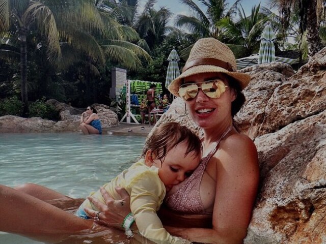Tamara Ecclestone a jej dcérka Sophie. 