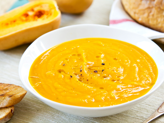 Tekvicové gazpacho 