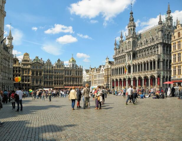 Brusel, Belgicko, Grand Place, námestie, mesto,