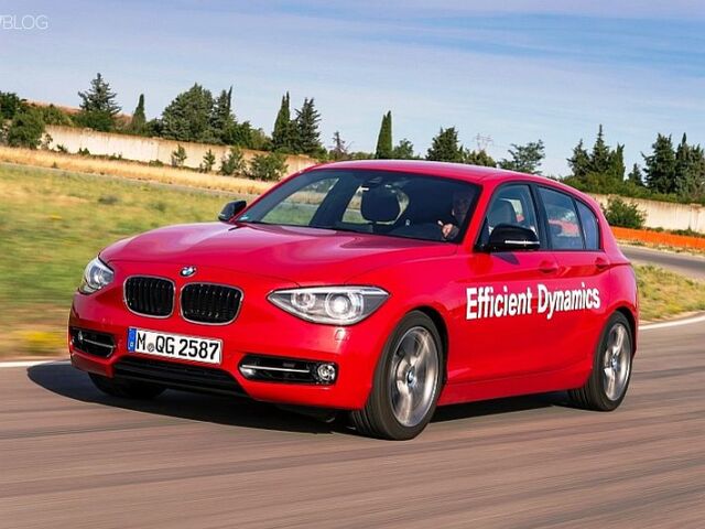 BMW 116i - vstrekovanie vody